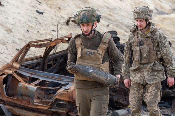 Aa 20250415 37637656 37637636 Ukrainian Sappers Use Cumulative Charges To Destroy Russian Ammunition.jpeg