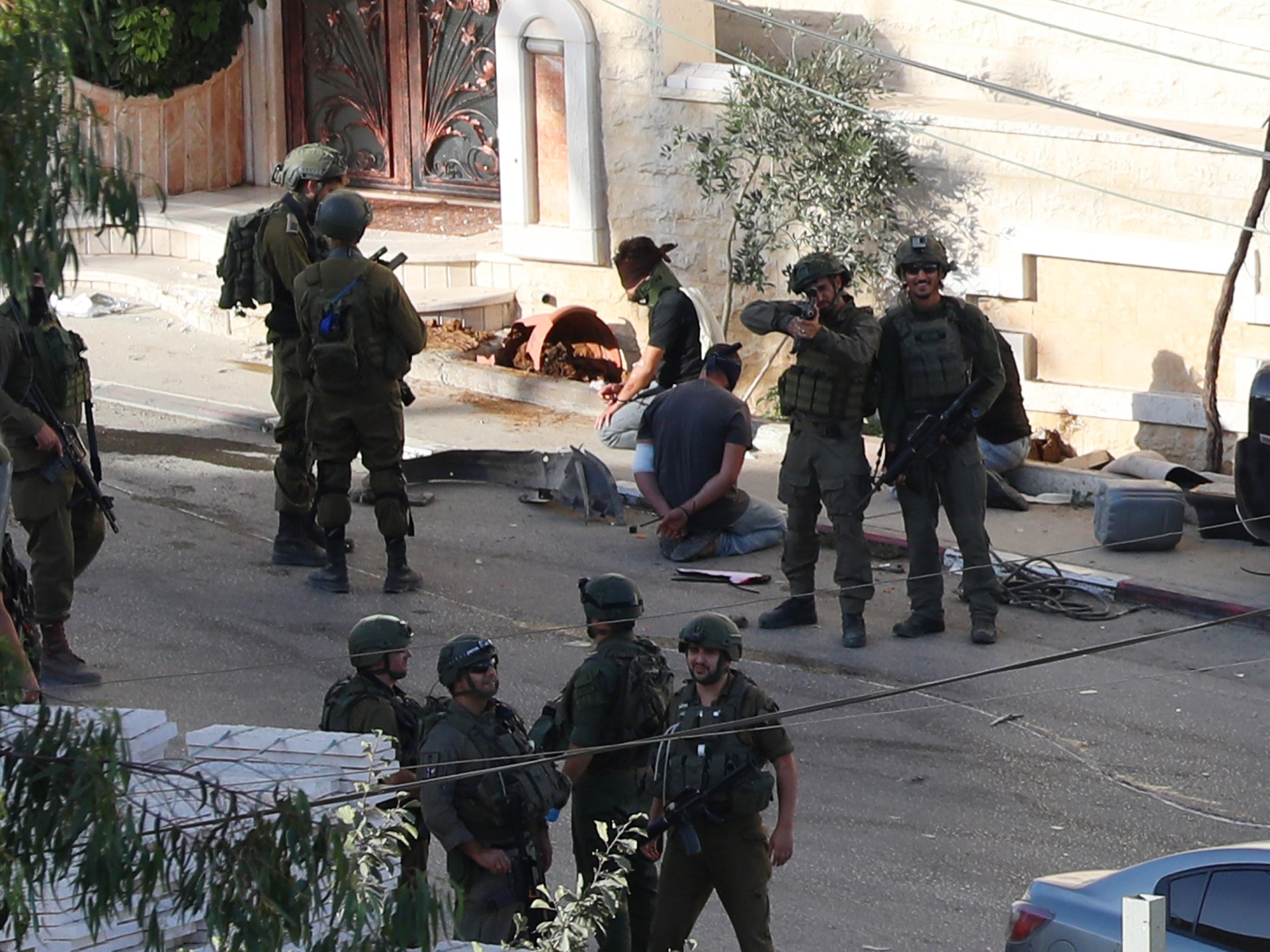 Aa 20250712 38543989 38543976 israeli army detains 3 palestinians during a raid in halhul town 17527.jpeg
