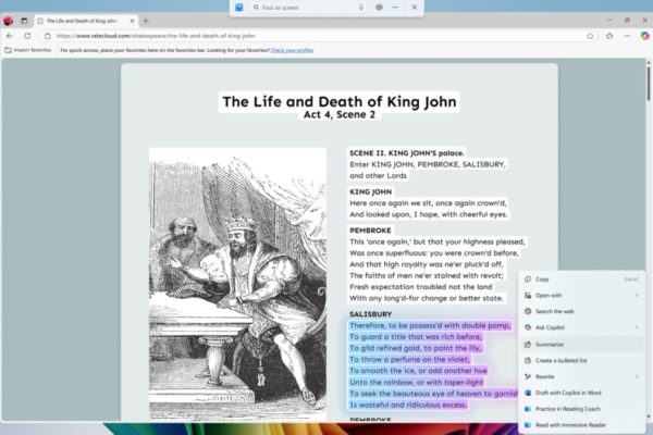 Windows 11 Copilot+ PCs Receiving AI Agent in Settings, Click to Do and Photo Relight Features Windows 11 click to do 1753258898632.jpg